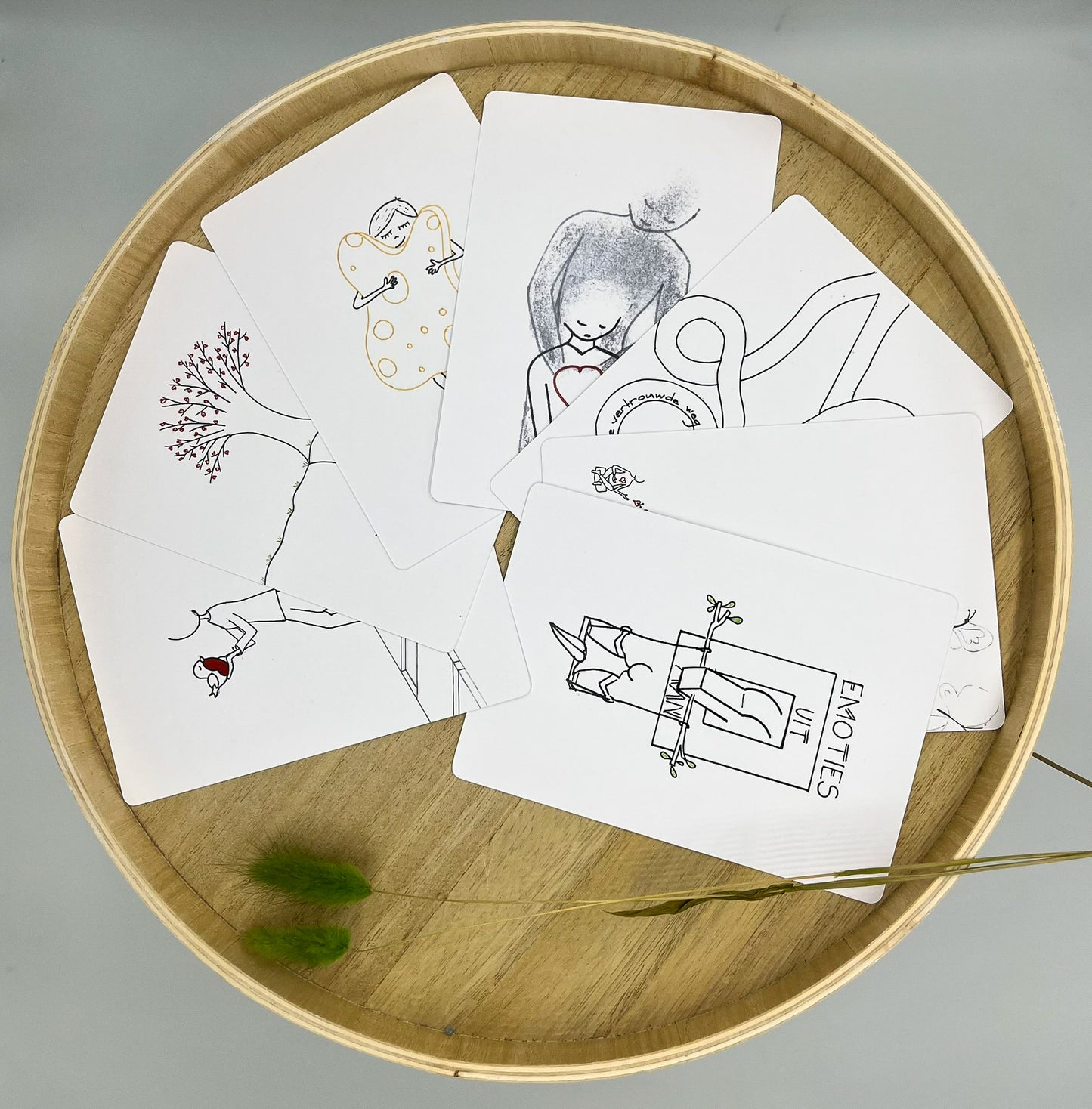 postkaartjes "Beauty of Life"