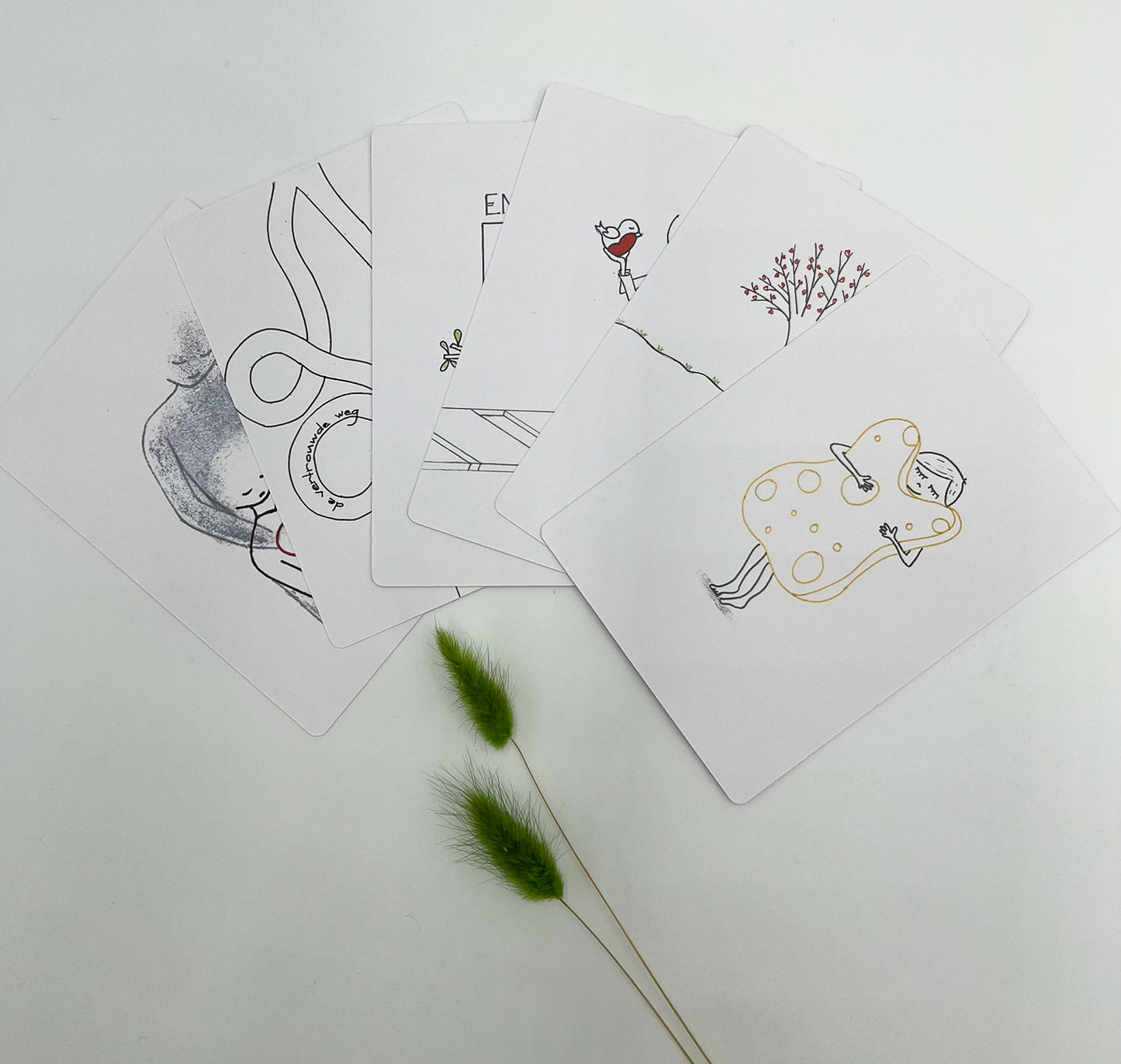 postkaartjes "Beauty of Life"