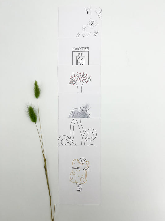 postkaartjes "Beauty of Life"