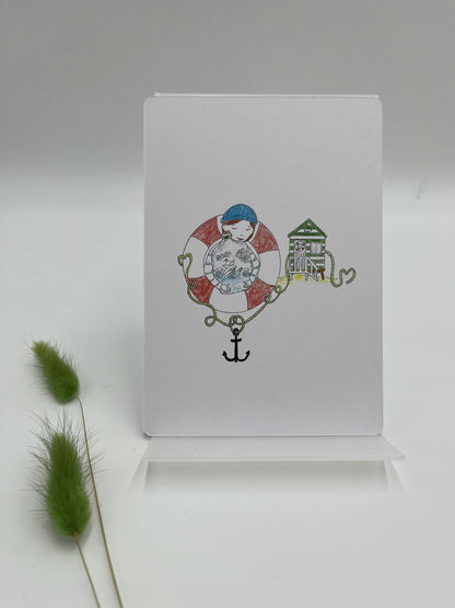 postkaartjes 'Los'